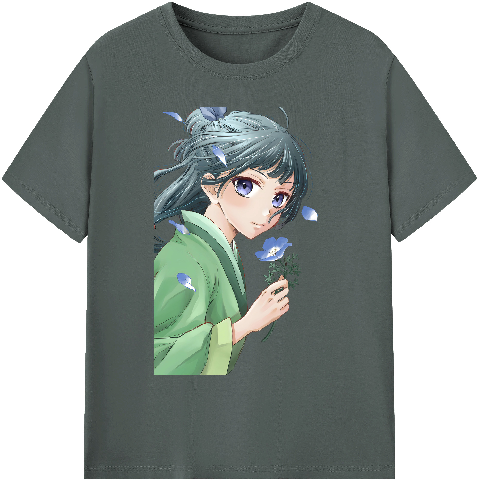 （画像用） 薬屋のひとりごと The Apothecary Diaries 綿100％ メンズ半袖Tシャツ｜肌触りやわらか＆通気性
